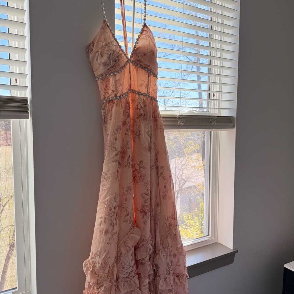 Floral Ruffle Maxi Dress - Picture 6 of 14